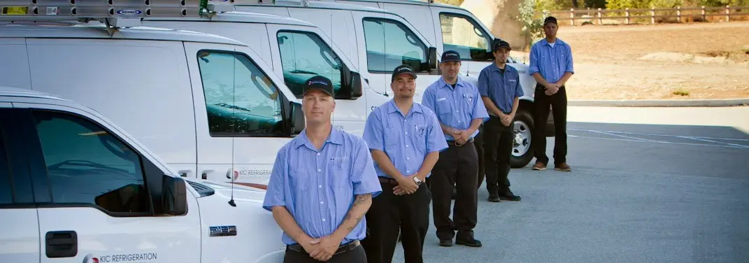 KIC Refrigeration crew ready for Mini Split Repair jobs across Palm Desert